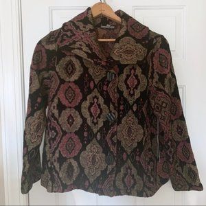 Habitat Paisley Geo Jacket Size Medium